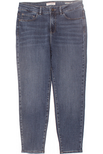 Christian Berg Dámské Džíny Modré Second Hand Vel. 38