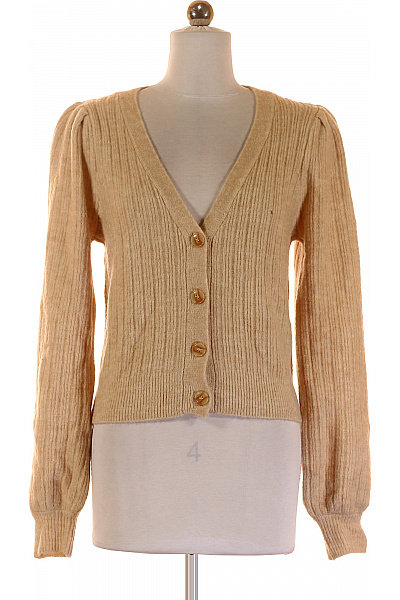 Dámský Cardigan Béžový SOAKED Second Hand Vel. XS