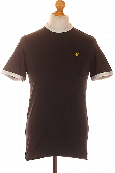 Lyle & Scott Jednoduché Pánské Tričko Modré Vel. S