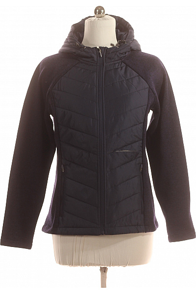 Dámská Přechodné Bundy Modrá Second Hand Vel. 42