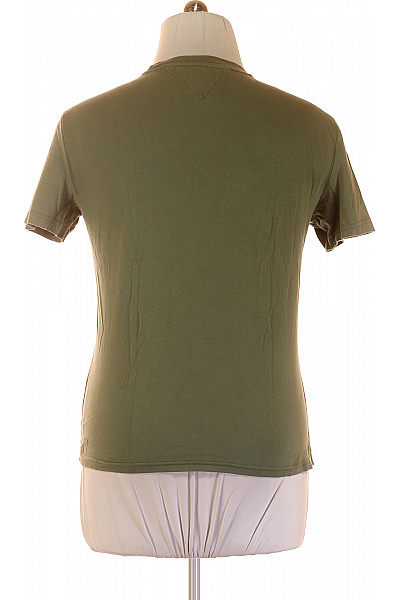 Dámské Tričko Khaki TOMMY HILFIGER Second hand