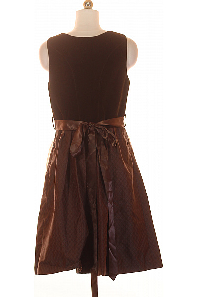 MARJO Společenské  Šaty Hnědé Second hand Vel.  40