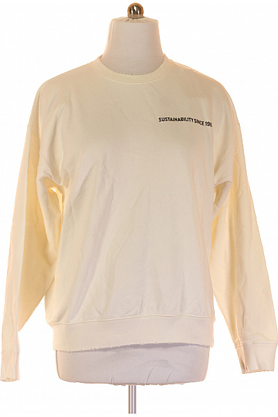 Pánská Mikina Bez Zapínání Bílá Marc O´Polo Vel. XL