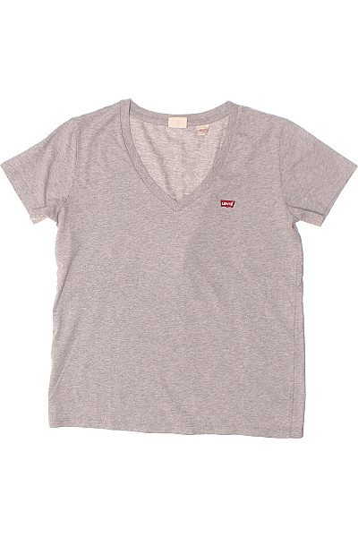 Dámské Tričko Šedé LEVIS Vel. XS