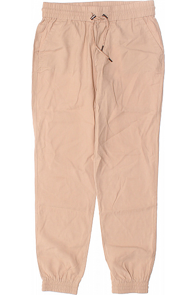 Dámské Kalhoty Letní Béžové ONLY Vel.  36/34