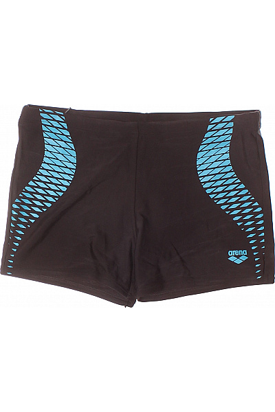 Pánské Koupací Kraťasy Černé Arena Second Hand