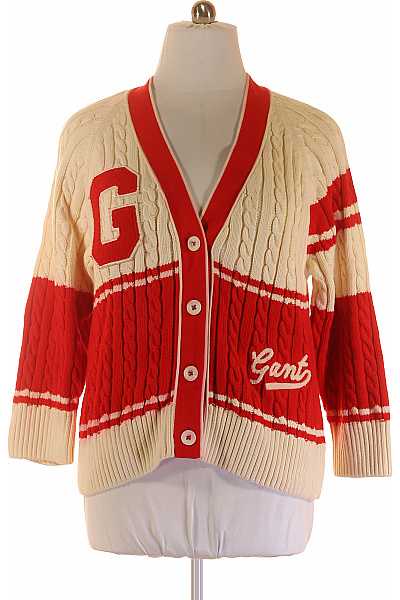 GANT Dámský Cardigan Červený Vel. L