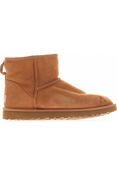 UGG Dámské Válenky Kožené Hnědé Vel. 39