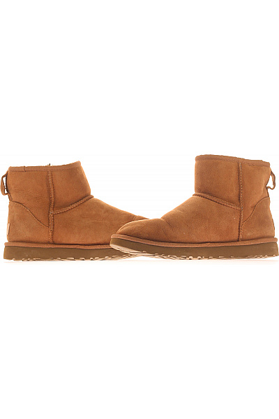 UGG Dámské Válenky Kožené Hnědé Vel. 39