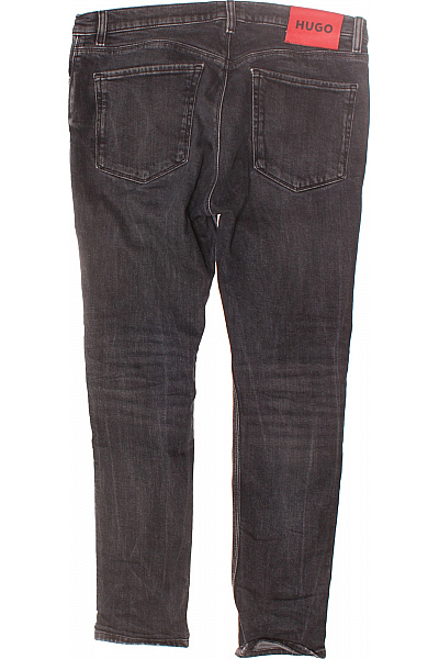 Hugo Boss Pánské Džíny Černé Vel. 33/32
