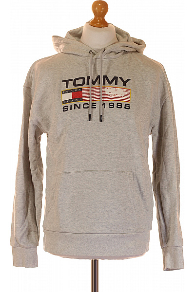 TOMMY HILFIGER Pánská Mikina Šedá Vel. S