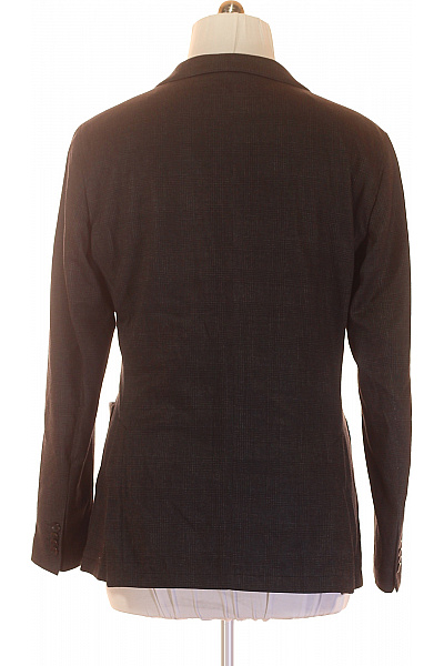 Pánské Sako Zelené Second hand Vel. 54