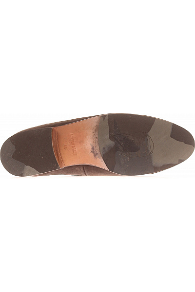 Pánské Mokasíny Kožené Hnědé GORDON & BROS Vel. 46