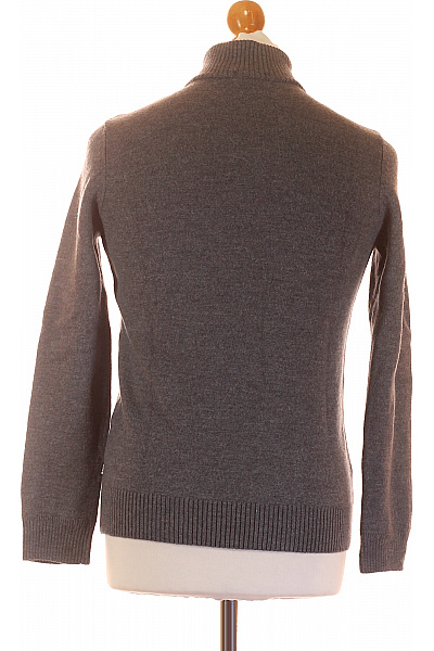 Hugo Boss Pánský Cardigan Vlněný Šedý Second hand Vel. M