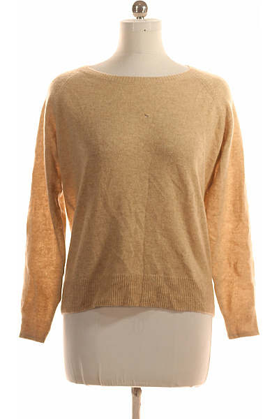 Zwillingsherz Dámský Svetr Kašmírový Béžový Vel. M