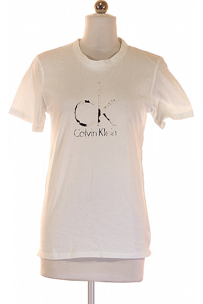 Calvin Klein Dívčí Tričko Bílá