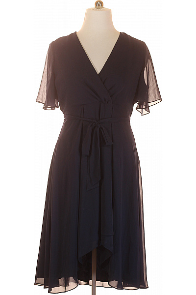 Swing Společenské  Šaty Modré