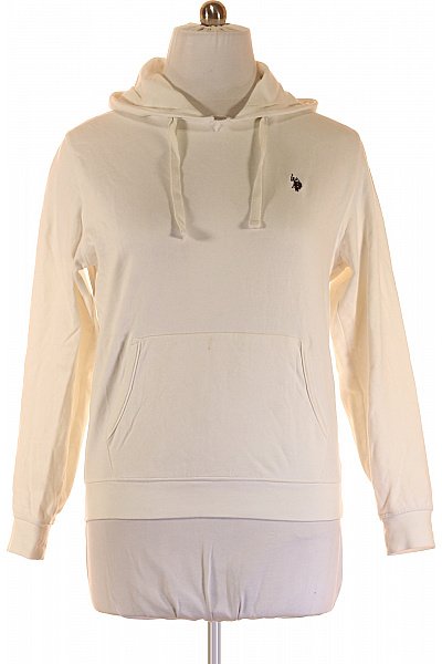 U.S.POLO ASSN. Dámská Mikina Bílá Second Hand Vel. L