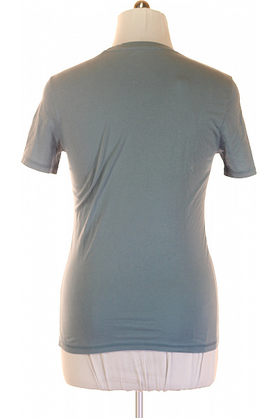 Jednoduché Pánské Tričko Zelené Guess Vel. L