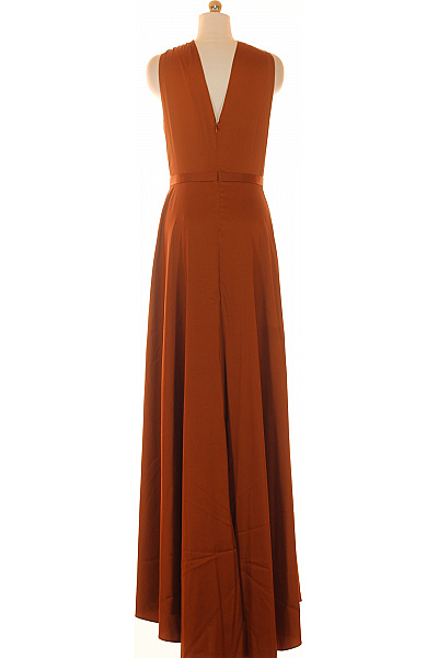 Společenské  Šaty Hnědé Unique Just Be You Vel. 38