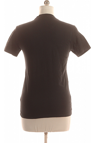 Jednoduché Dámské Tričko Černé Calvin Klein