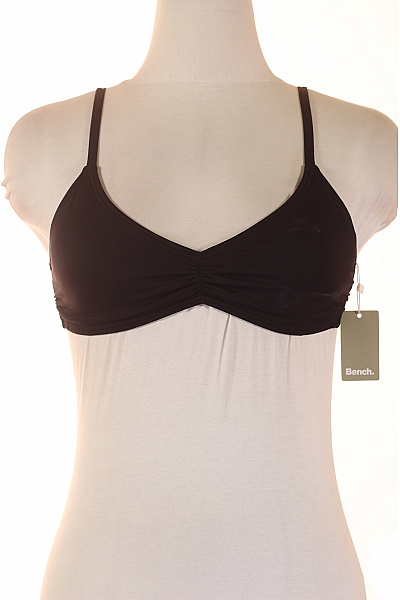 BENCH. Dámské Plavky černé Bez Kostic Podprsenkový Top Vel. 36A-B