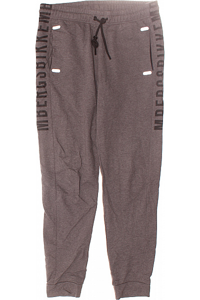 BIKKEMBERGS Pánské Kalhoty Šedé Vel. M