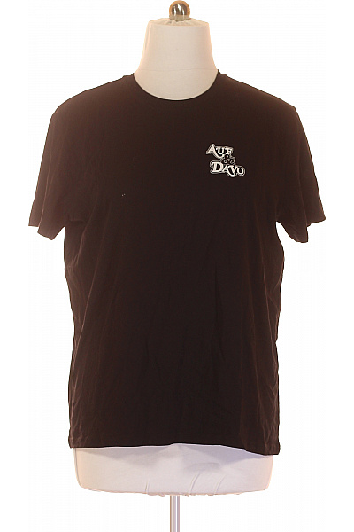 Pánské Tričko Černé Stanley Stella Second Hand Vel. XL