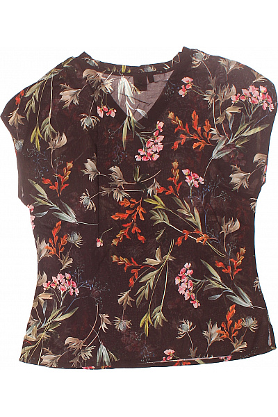 Qiéro! Vzorovaná  Halenka Černá Vel. 36