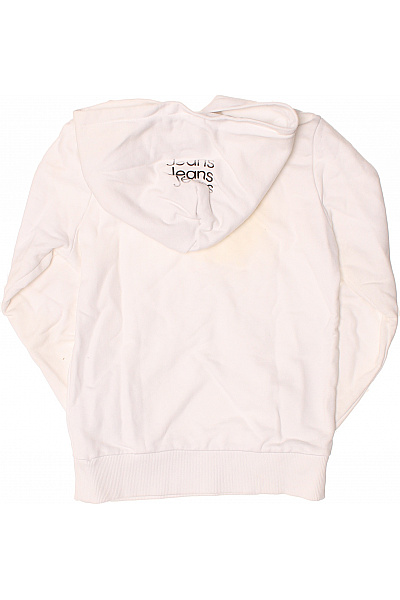 Calvin Klein Dívčí Mikina Bílá Second hand Vel. S | Calvin Klein | obrázek 2