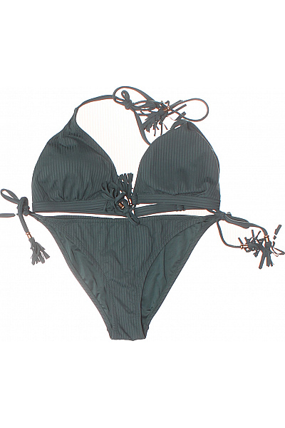 Dámské Plavky Zelené ELBSAND Second hand Vel. 40 C-D