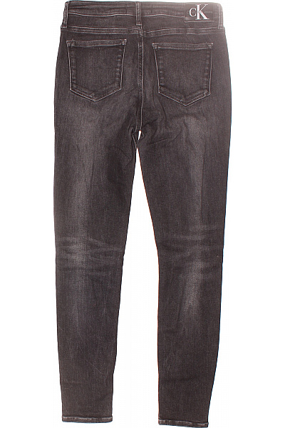 Calvin Klein Dámské Džíny Šedé Second hand Vel. 30/32