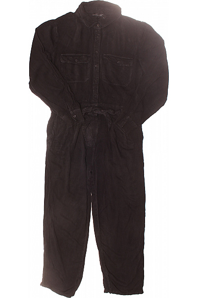 Dámský Overal Černý Smashed Lemond Second Hand Vel. L