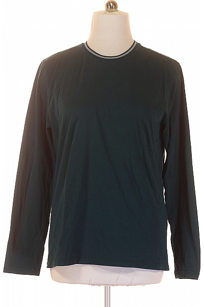 Jednoduché Pánské Tričko Zelené Second hand Vel. XXL