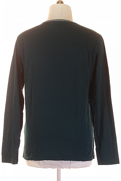 Jednoduché Pánské Tričko Zelené Second hand Vel. XXL