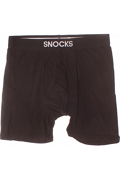 Pánské Prádlo Černé Snocks