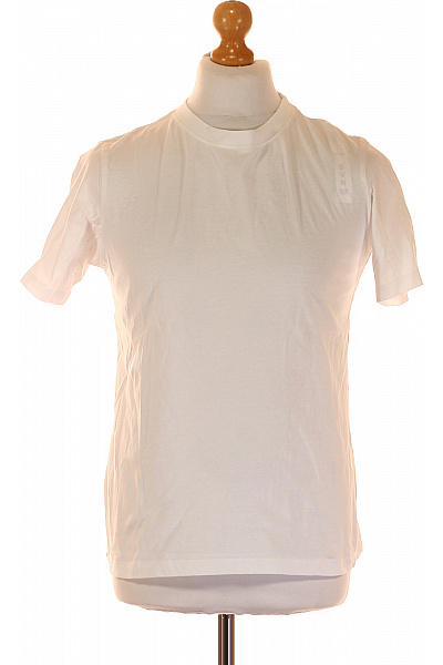 Jednoduché Pánské Tričko Bílé