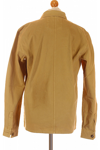 Riflová Pánská Košile Béžová DANIEL HECHTER Vel. M