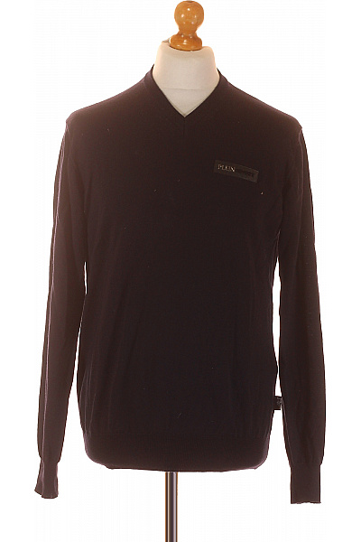 Pánský Svetr Meriný Modrý PLEIN SPORT