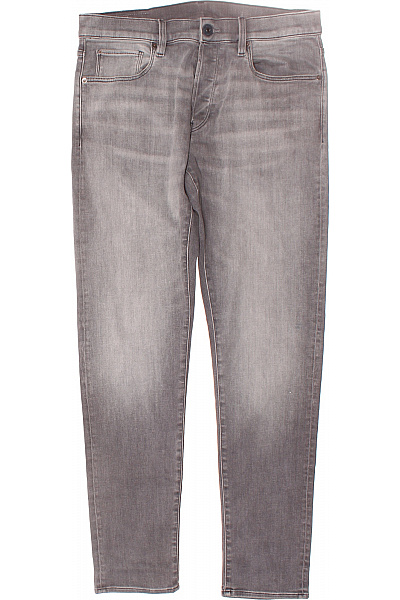 G-Star Pánské Rovné Džíny Šedé