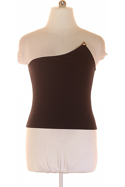 Dámské Tričko Černý PIECES Second Hand Vel.  XL