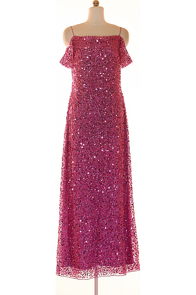  Šaty s Ozdobami Fialové Coast