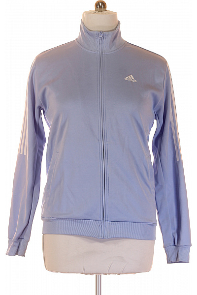 ADIDAS Pánská Mikina Na Zip Modrá Vel. L