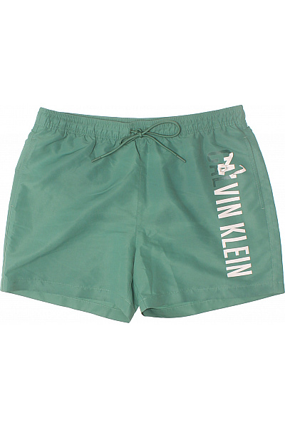 Calvin Klein Pánské Kraťasy Zelené Vel. L
