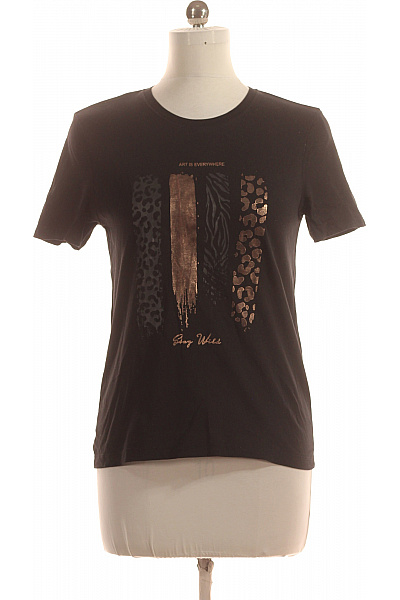 Dámské Tričko Černé ONLY Vel. M