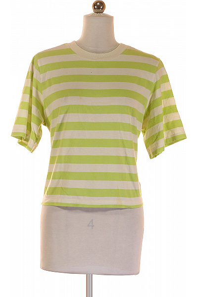 Dámské Tričko Zelené Vel. 36