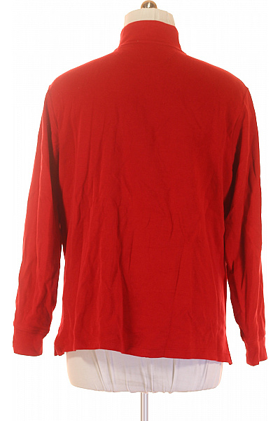 Pánská Mikina Bez Zapínání Červená Ralph Lauren Vel. L