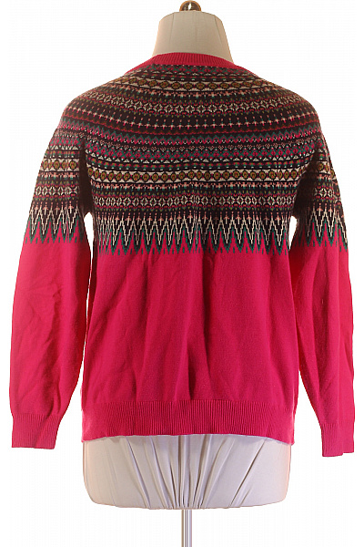 Dámský Svetr Růžový Oui Second hand Vel. 44