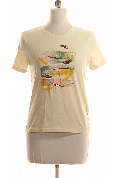 ONLY Dámské Tričko Béžové Vel. M