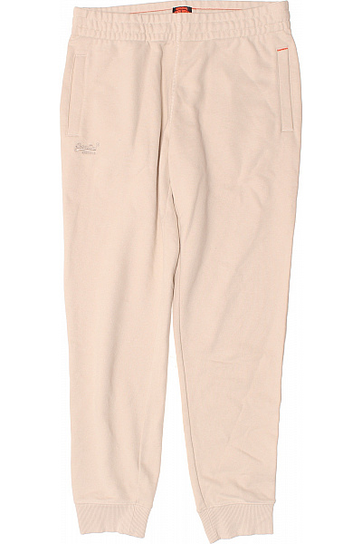Dámské Kalhoty Béžové SUPERDRY Second Hand Vel. M